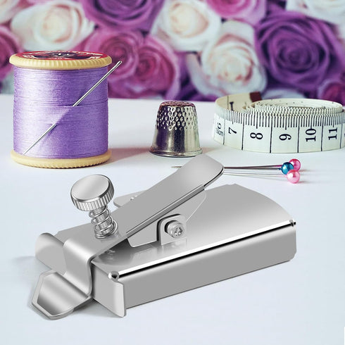 TOOVREN Upgraded Magnetic Seam Guide for Sewing Machine, Magnetic Seam Guide with Clip, Universal Seam Guide, Hemmer Guide, Multifunctional Hem Gu...